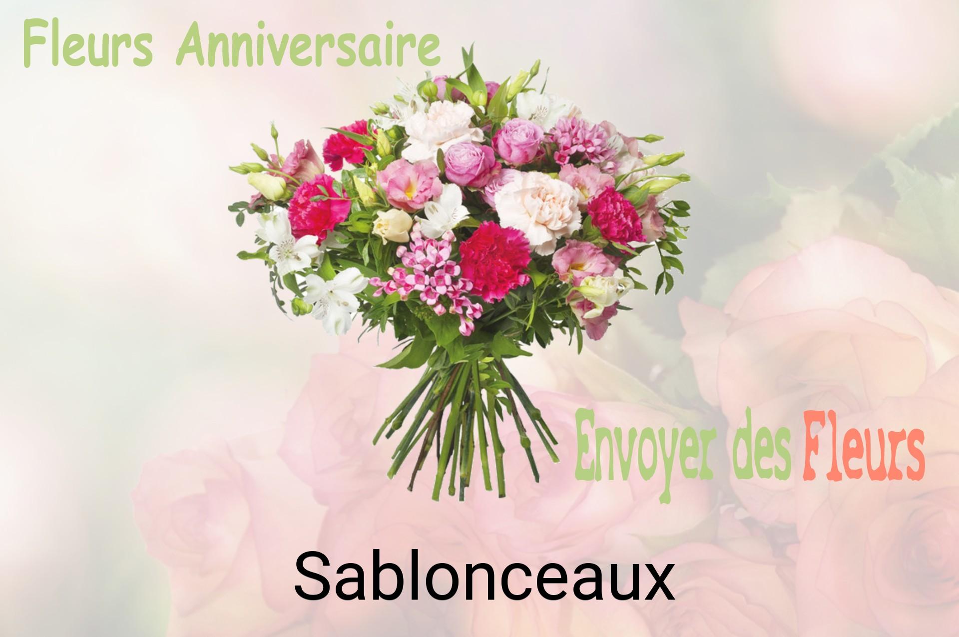 Bouquet de fleurs d’anniversaire livré à Sablonceaux